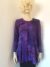 Paarse viscose tricot tuniek